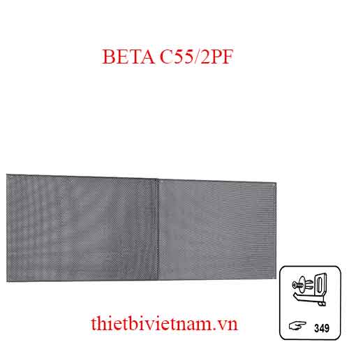2 PERFORATED TOOL PANELS BETA MODEL C55/2PF