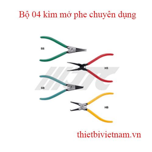 Bộ 04 kìm mở phe chuyên dụng JTC
