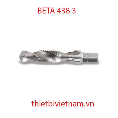 Bộ 2 chiếc BITS FOR DRILLING 1/4 BETA MODEL 438 3