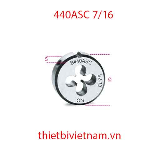 Bộ 3 chiếc ROUND DIES COARSE PITCH UNC BETA MODEL 440ASC 7/16