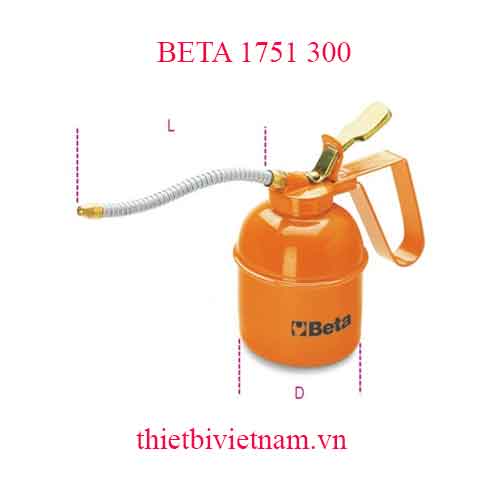 Bộ 4 chiếc EMPTY METAL PRES.OIL CANS FLEX. BETA MODEL 1751 300