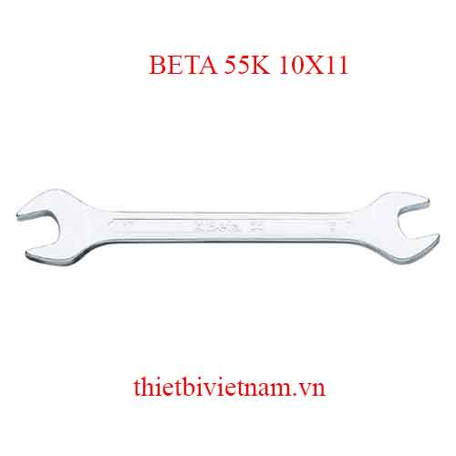 Bộ 5 chiếc DOUBLE OPEN END WR. IN BLISTER BETA MODEL 55K 10X11