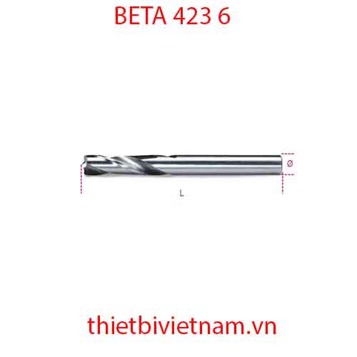 Bộ 5 chiếc SPECIAL END MILLS FOR WELDING HSS BETA MODEL 423 6