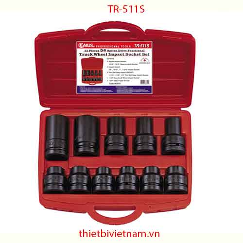 BỘ KHẨU LỖ THEN HOA #5 11 CHIẾC CHUYÊN DÙNG SỬA CHỮA XE Ô TÔ HÃNG GENIUS MODEL TR-511S