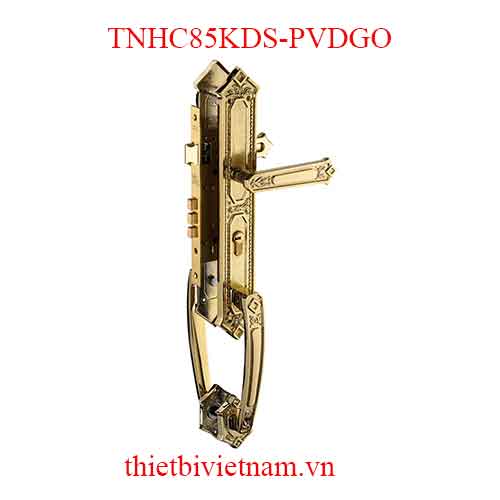 Bộ khóa đồng thau HC 85 KING đại sảnh PVD Gold dài 520 TNHC85KDS-PVDGO