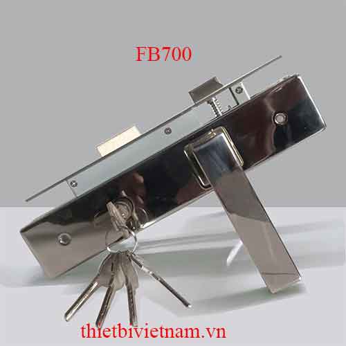Bộ khóa tay nắm Inox 201 Ksaite FB700