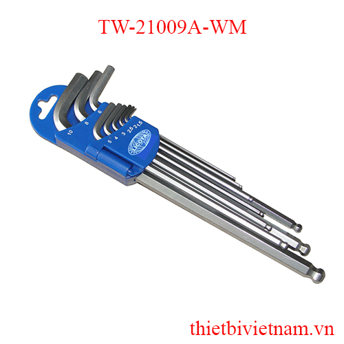 Bộ lục giác 9 cây xi mờ LICOTA - TW-21009A-WM