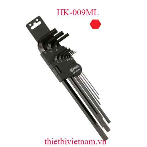 BỘ LỤC GIÁC 9 CHIẾC HỆ MÉT LOẠI DÀI HÃNG GENIUS HK-009ML