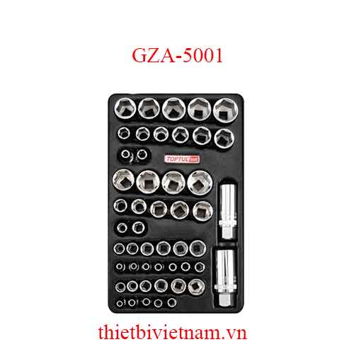 BỘ TUÝP 1/4 VÀ 3/8 INCH 50 CHI TIẾT TOPTUL GZA-5001
