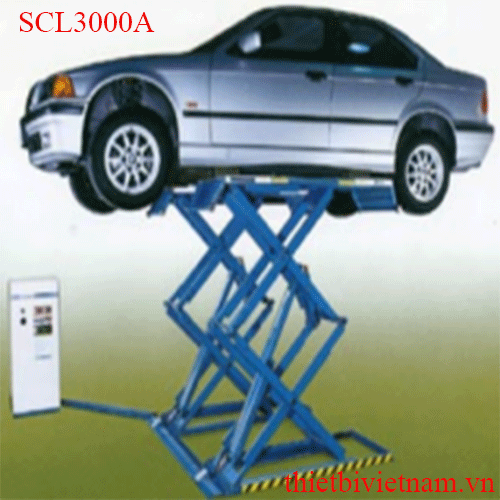 Cầu nâng cắt kéo lắp trên sàn hoặc âm sàn Bishamon SCL3000A