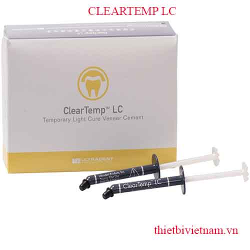 CEMENT GẮN TẠM VENEER (CLEARTEMP LC)