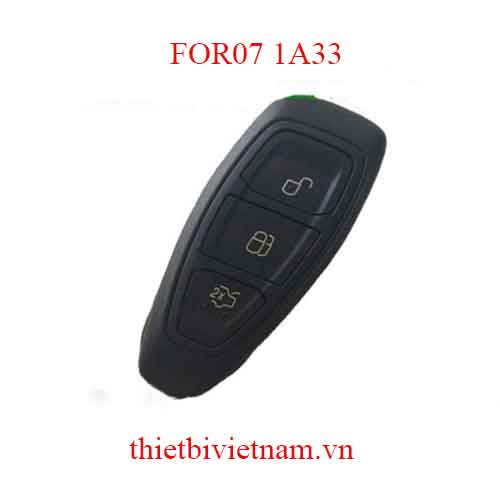 Chìa khóa ô tô Ford Keyless Go 3 Button 433 HITAG PRO Chip 2015 ( Original ) FOR07 1A33
