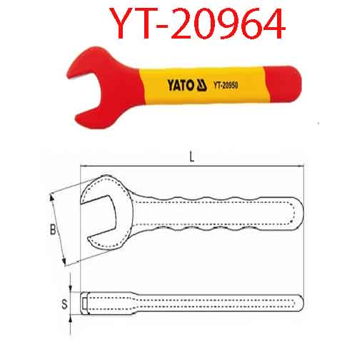 Cờ lê miệng cách điện 21mm YATO YT-20964