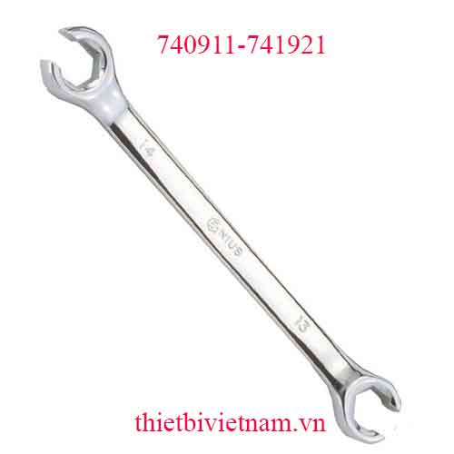 CỜ LÊ MỞ ĐAI ỐC LOE LOẠI BÓNG HỆ MÉT HÃNG GENIUS MODEL 740911 đến 741921