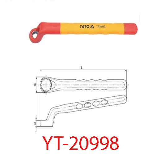 Cờ lê vòng cách điện 30mm YATO YT-20998