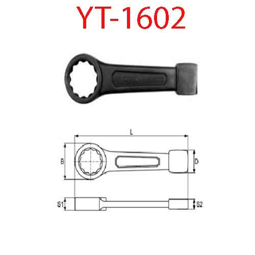 Cờ lê vòng đóng 27mm YATO YT-1602
