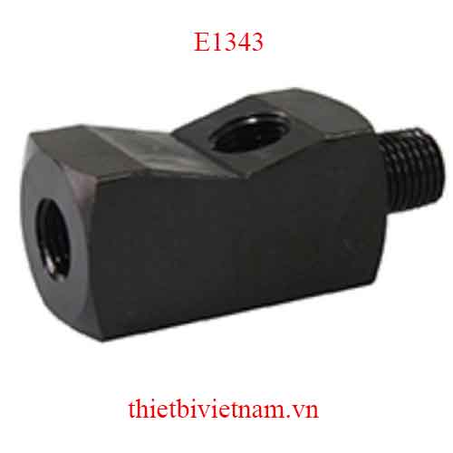 Co nối chữ T cho đồng hồ áp suất, ren trong NPT 1/4 inch hãng Powerram E1343