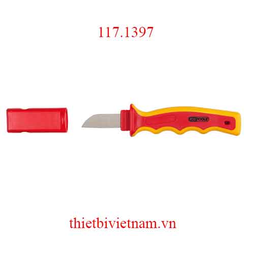 Dao rọc cáp cách điện 1000V 205mm model 117.1397 KS Tools