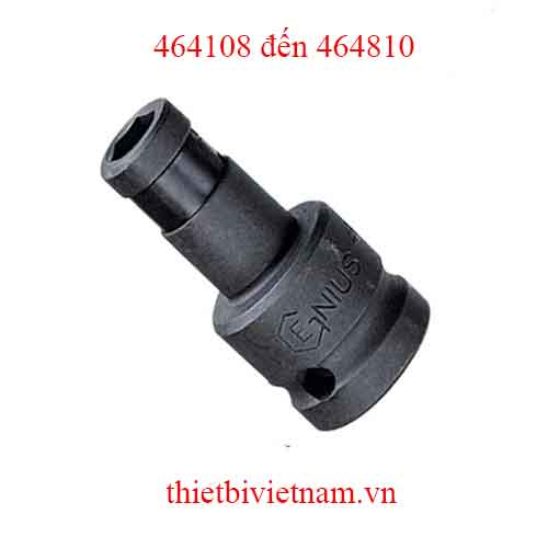 ĐẦU CHUYỂN 1/2 SANG 1/4 VÀ 5/16 LOẠI LỤC GIÁC GENIUS MODEL 464108 đến 464810