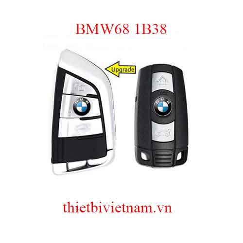 Độ Chìa khóa ô tô BMW CAS3 Remote 3 Button 868mhz Thành Chìa Thông Minh Chiếc Lá​ BMW68 1B38