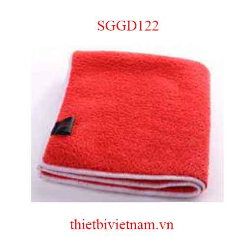 Khăn lau xe 500GSM  (màu đỏ) hãng SGCB SGGD122