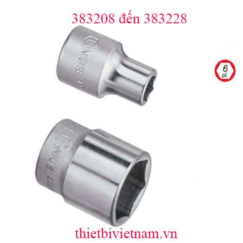 KHẨU 3/8 INCH HỆ INCH HÃNG GENIUS MODEL 383208 đến 383228