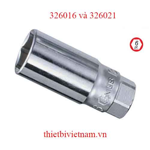 KHẨU MỞ BUGI 3/8 INCH HÃNG GENIUS MODEL 326016 và 326021