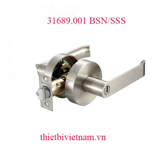 Khóa tròn tay gạt hợp kim kẽm 31689.001 BSN/SSS