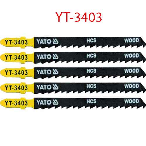 Lưỡi cưa lọng cắt gỗ, 6TPI / 4mm-5PCS YATO YT-3403