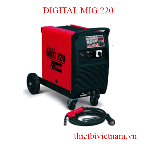 Máy hàn Mig-Mag 220A hãng Telwin DIGITAL MIG 220 