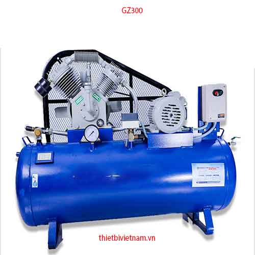 MÁY NÉN KHI CHO TIỆM RỬA XE Ô TÔ ĐIỆN 1 PHA 220V – GZ300 3HP HÃNG GEZMANY MODEL GZ300