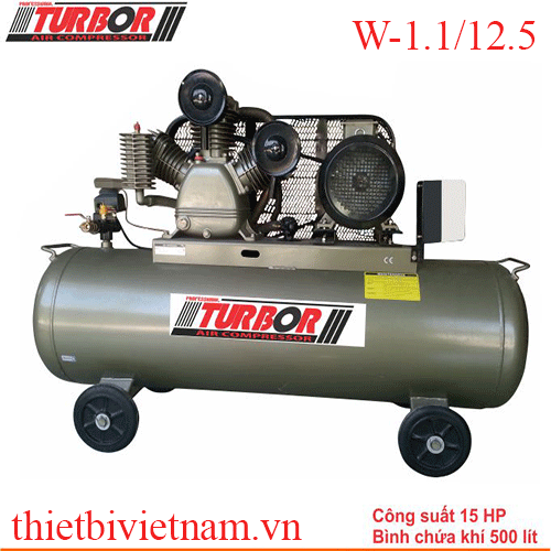 Máy nén khí piston 15 HP TURBOR W-1.1/12.5