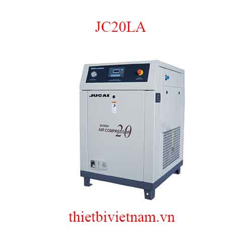 Máy nén khí trục vít có dầu hãng Jucai JC20LA - 15Kw, 7 bar, 2.30 m3/phút