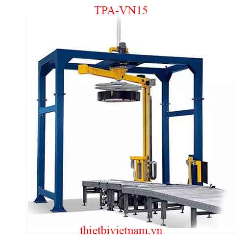 Máy quấn màng dạng khung tay quay có tấm đỉnh Model TPA-VN15