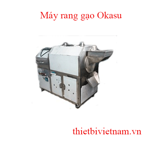 Máy rang gạo Okasu