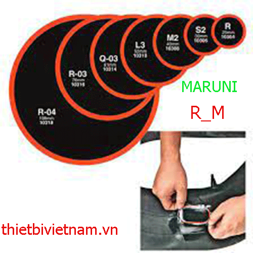 MIẾNG VÁ SĂM Ô TÔ R_M(TRÒN 25MM) 1 MIẾNG