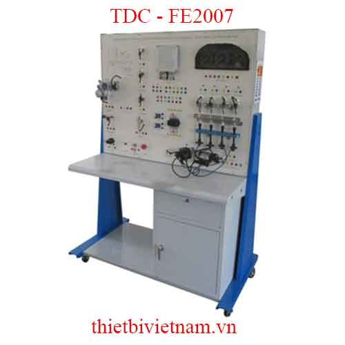 MÔ HÌNH THỰC HÀNH ĐÀO TẠO HỆ THỐNG NHIÊN LIỆU PHUN XĂNG - ĐÁNH LỬA ĐIỆN TỬ OBD I (KIỂU 1) MODEL TDC - FE2007