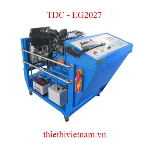 MÔ HÌNH THỰC HÀNH ĐÀO TẠO VẬN HÀNH, CHUẨN ĐOÁN HỆ THỐNG NHIÊN LIỆU TRÊN ĐỘNG CƠ PHUN XĂNG (KIỂU 2) MODEL TDC - EG2027