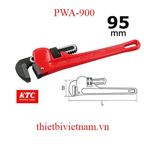 Mỏ lết răng hãng KTC PWA-900