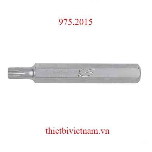 Mũi vít đầu Torx hoa thị 10mm-T15 model 975.2015 KS Tools Germany