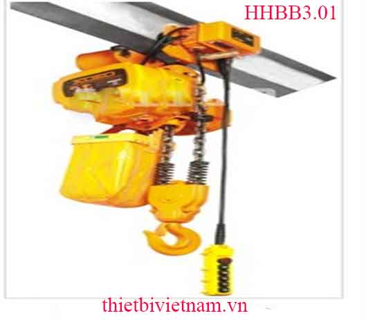 Palang Xích Điện KDH 3T-4M (01-CD) model HHBB3.01