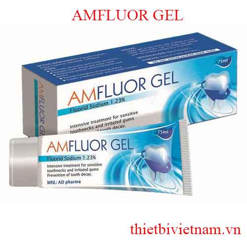 PHÒNG SÂU RĂNG, Ê BUỐT - AMFLUOR GEL 1,23% NAF