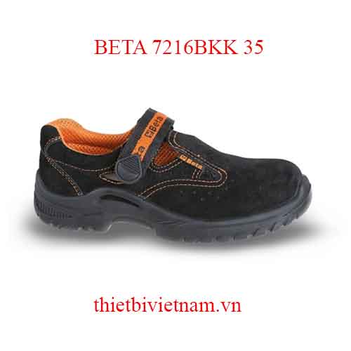 SOFT SUEDE SANDAL STRAP CLOS.BETA MODEL 7216BKK 35