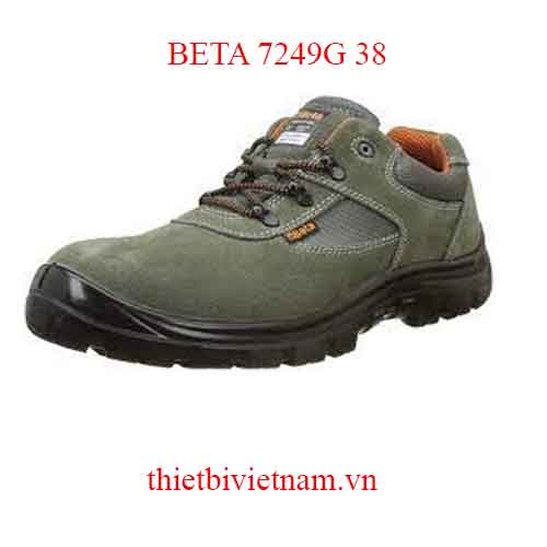 SUEDE ANKLE SHOE, MESH INSERTS BETA MODEL 7249G 38