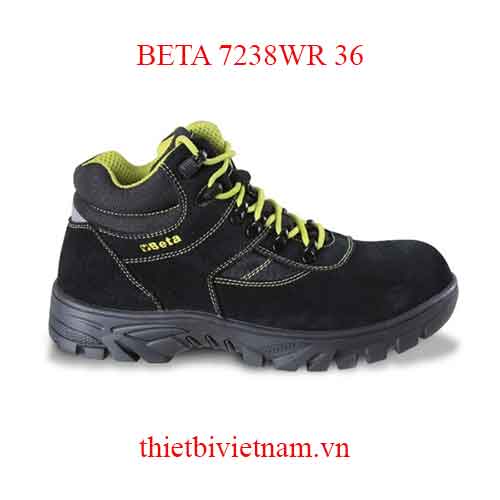 SUEDE ANKLE SHOE NYLON INSERTS BETA MODEL 7238WR 36