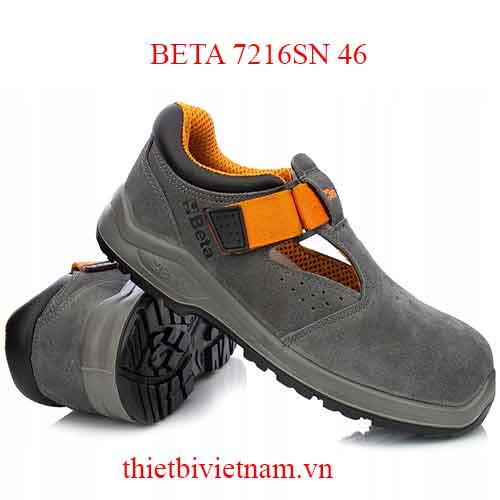 SUEDE SANDAL, PERFORATED BETA MODEL 7216SN 46