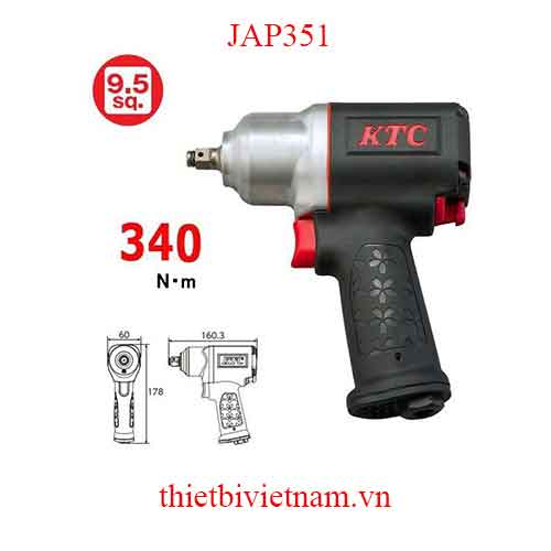 Súng vặn ốc 3/8 inch KTC JAP351
