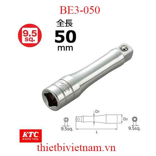 Thanh nối dài 3/8 inch KTC BE3-050