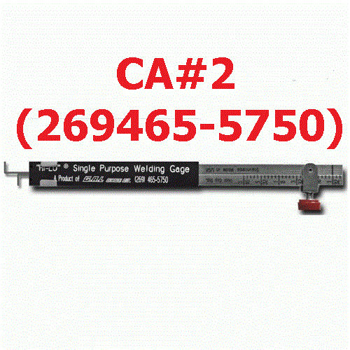 Thước đo độ lệch mép ống Hi-lo CA#2 (269465-5750)
