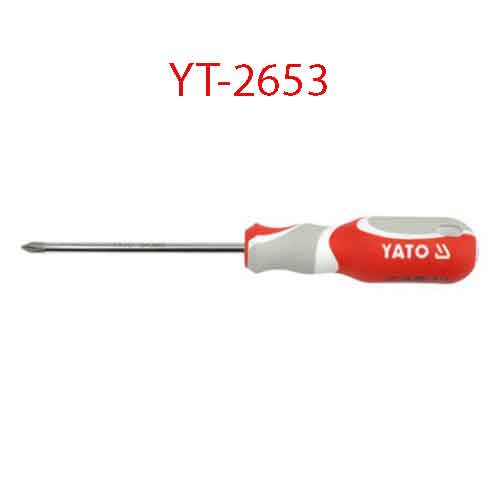 Tô vít 4 cạnh đầu nam châm PH3x150x8 YATO YT-2653